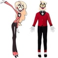 thumbnail image 5 of Disfraz de cosplay de Charlie Morningstars, disfraz de Hotel Fantasia de dibujos animados para disfrazarse, mono de carnaval de Halloween para niños y adultos, 5 of 5