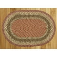 thumbnail image 1 of Capitol Earth Rugs 07-024 Tapis Tressé en Jute Olive-Bourgogne-Gris, 1 of 2
