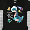 thumbnail image 4 of Inktastic I Need Some Space Dinosaur Astronaut with Stars and Planet Boys or Girls Baby Bodysuit, 4 of 5