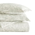 thumbnail image 6 of Duvet Cover Set - Ultra Soft & Breathable - Green Mist Weathered Floral for King/Cal-King Bedding by Comfort Canopy, 6 of 14