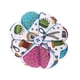 thumbnail image 5 of Leylor Pin Cushion-1 pcs Agujas de Coser de Tela de Calabaza Creativa Pin Cojín con cinturón elástico para la muñeca(#1), 5 of 14