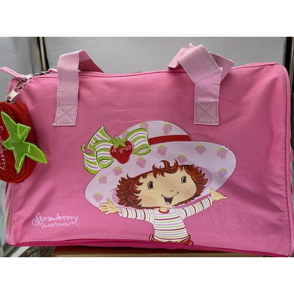 Strawberry Shortcake Kids 16" Travel Duffel Bag, Pink