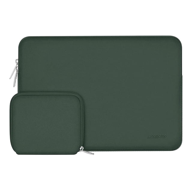 Funda para portátil MOSISO de 13,3 pulgadas, color verde medianoche