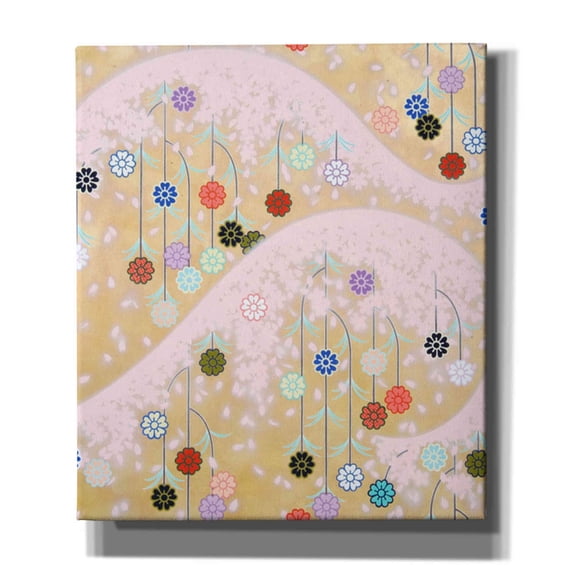 Epic Graffiti 'Cherry Mountain' by Zigen Tanabe, Canvas Wall Art, 26"x30"
