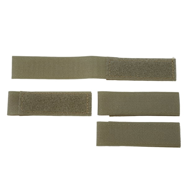 Patch de Gancho y Bucle, Accesorio Molle de Bucle de Gancho 4pcs para Abrenamiento de Mochila