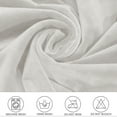 thumbnail image 4 of SHANNA Velvet L Shape 5 Seater Sofa Cover, L Shape Couch Covers Corner Sectional Couch Sofa Slipcover Furniture Protector, White, 4 of 8