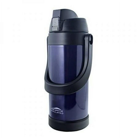 Aquatix Double Wall Insulated Stainless Steel Sport thermos Bottle 68 ounce Midnight Blue