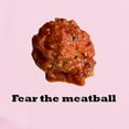 thumbnail image 2 of CafePress - Fear The Meatball No Bac Body Suit - Baby Light Bodysuit, Size Newborn - 24 Months, 2 of 4