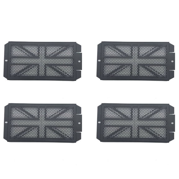4X Motorcycle Radiator Guard Grille Cover Radiator Protection for T100 T120 Street Scrambler