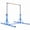 Blue, variant on Airfind Foldable Gymnastics Bar for Kids with 3 Level Adjustable Height and Bamboo Grip Bar for Home Balance and Coordination Training, Blue
