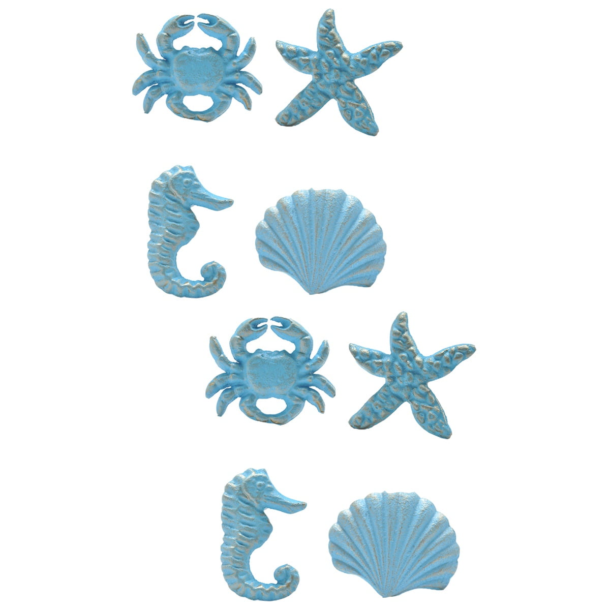 Pulls Ocean Iron Knob Drawer Cupboard Knob Knobs Cabinet Seahorse Decorative Beach Handles Coastal Knobsartironwork