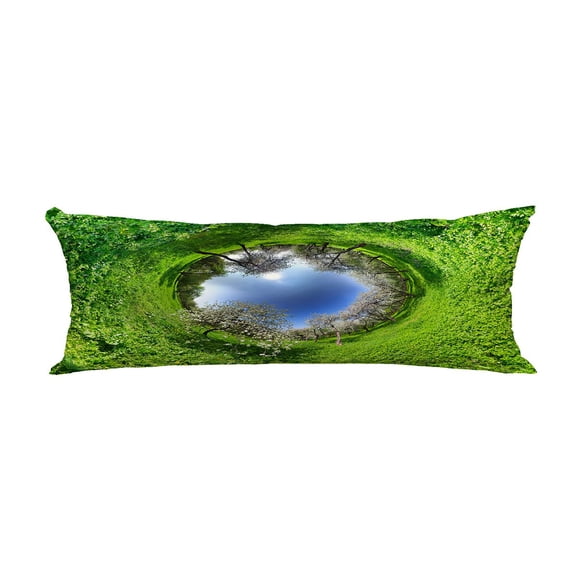 ECZJNT Ecology And Space Concept Pillow Cover Body Pillowcase Pillow Protector 20x60 Inch