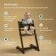 thumbnail image 2 of Set de 2 sillas altas Stokke Tripp Trapp para bebés, color marrón cálido, con arnés, 2 of 6
