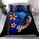 thumbnail image 1 of Islas Marshall Juego de cama personalizado - Vintage Tribal Mountain, 1 of 6