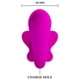 thumbnail image 3 of Consolador sin tirantes con correa, masturbador femenino, consolador de mariposa doble para estimulación del clítoris del punto G, sexo adulto, 3 of 8
