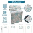 thumbnail image 6 of Turquoise Coastal Table Runner 72 Inches, Summer Beach Coral Sea Turtle Starfish Bed Runner Dresser Scarves Tabletop for Indoor Outdoor Parties/Ceremony/Banquet, 14" x 72", 6 of 9