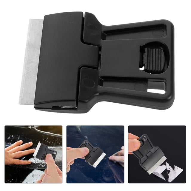 unbranded Raspador Metálico Resistente Para Remoción De Y Limpieza De En Color Negro