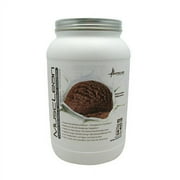 Metabolic Nutrition - Musclean - Chocolate Milkshake Weight Gainer, Whey High Protein Meal Replacement, Maintenance Nutrition, Low Carb, Keto Diet, Digestive Enzymes, Chocolate, 2.5 Pound (25 ser)