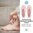 thumbnail image 5 of UPKOCH 1 Pair Indoor Slippers Women Rubber Pink Cold Insulation Comfort for Bedroom, 5 of 8