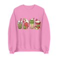 thumbnail image 3 of My Day Grinch Chandail en Molleton Femme Grande Taille Mode Décontractée Imprimé de Noël Manches Longues Col Rond Chandail Ample Chandails en Molleton Grinch Imprimé Chandails en Molleton, S, 3 of 4
