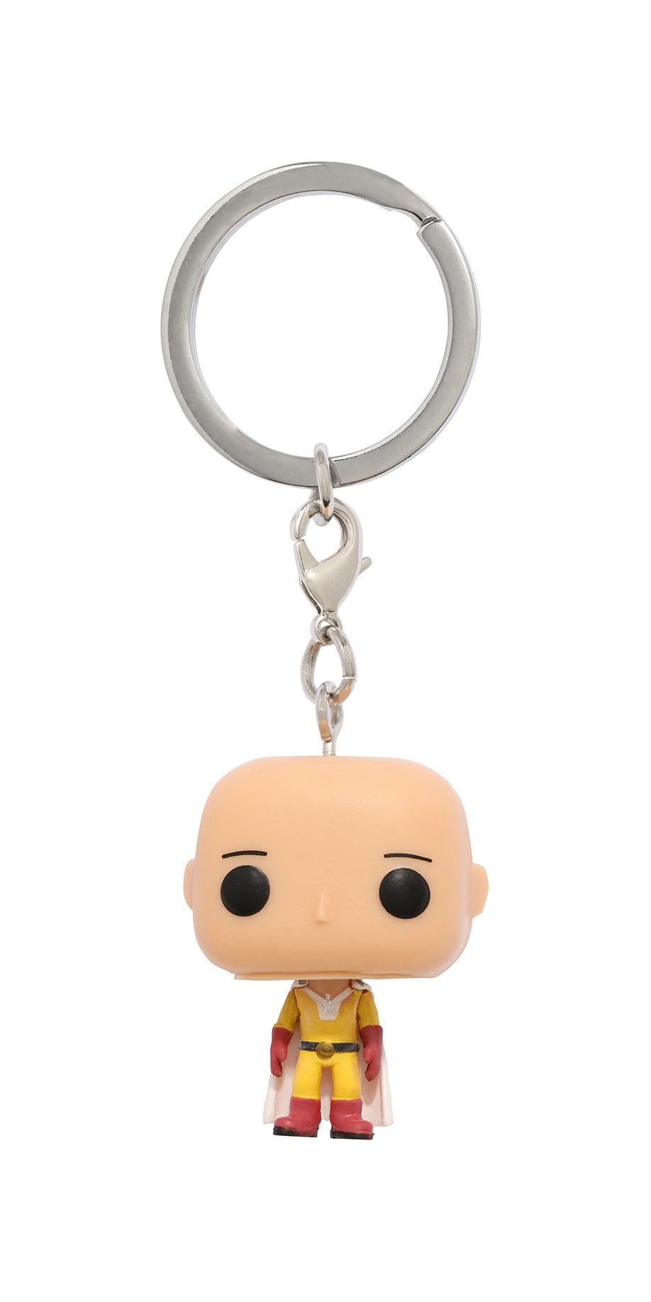POP Anime One Punch Man Saitama Keychain Toys Action Figure Collectible Model PV 