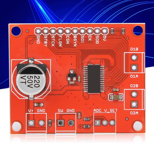 Stepper L6470 Module de Pilote Moteur Pas à Pas Contrôleur 8-45V/3A Pièces Électriques DIY