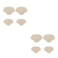 thumbnail image 4 of mmirethe Semelles Souples Talon Chaussures pour Talons Hauts Soutien Talon Réparation Bâton Kaki 2Set, 4 of 6