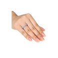 thumbnail image 4 of 950 Platinum 2ct Diamond Eternity Wedding Ring Lab Grown Band, 4 of 4
