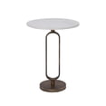 thumbnail image 5 of Irene Indoor Cast Aluminum Side Table Antique Brass, 5 of 5