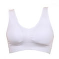 thumbnail image 3 of KOERIM 2 Pack Women Sports Bra Breathable U-shaped Seamless Yoga Bras with Padded, 3 of 4