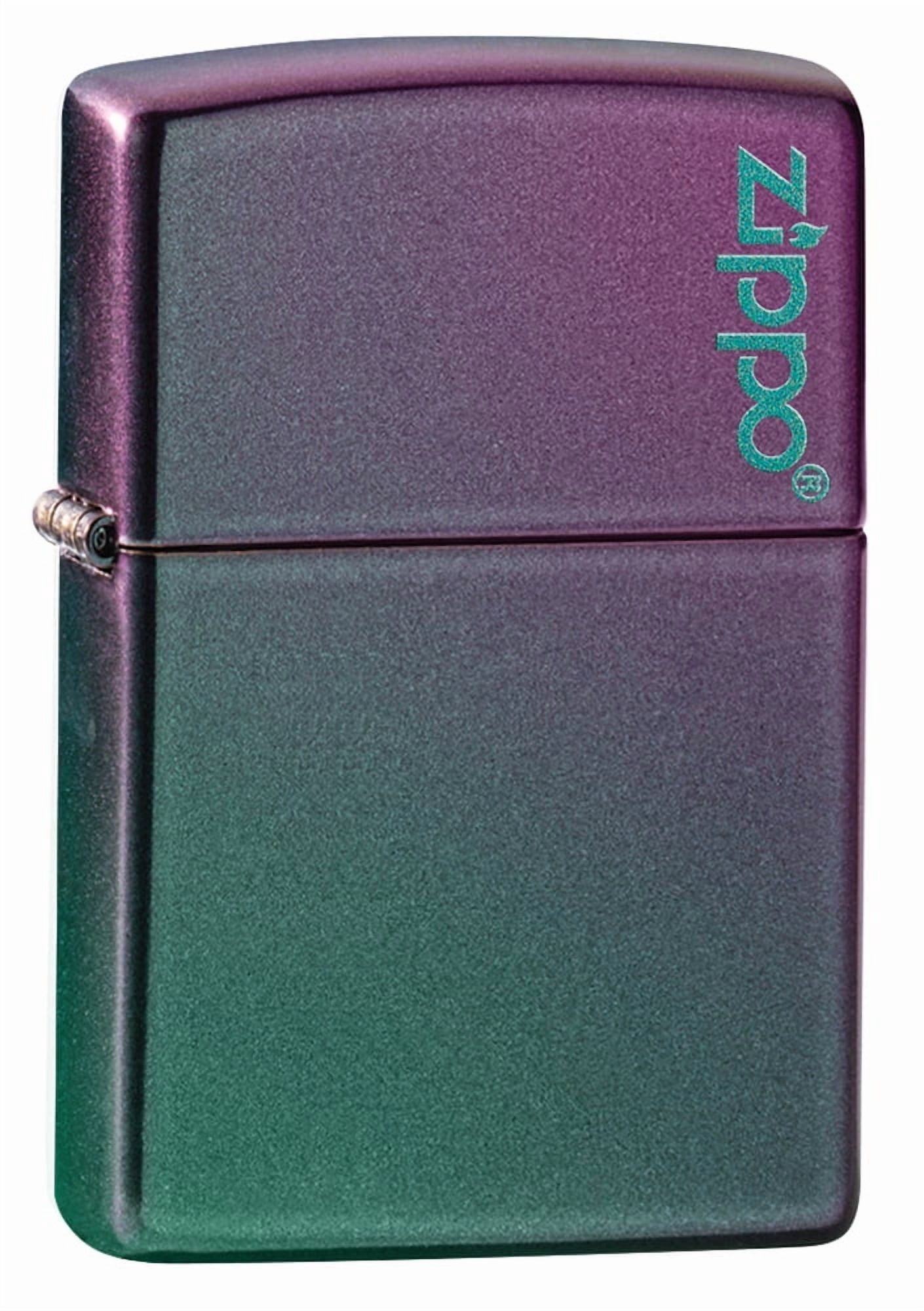 Zippo Logo Sapphire Pocket Lighter