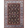 thumbnail image 1 of Ahgly Company Machine Washable Indoor Rectangle Industrial Modern Gunmetal Gray Area Rugs, 7' x 10', 1 of 7
