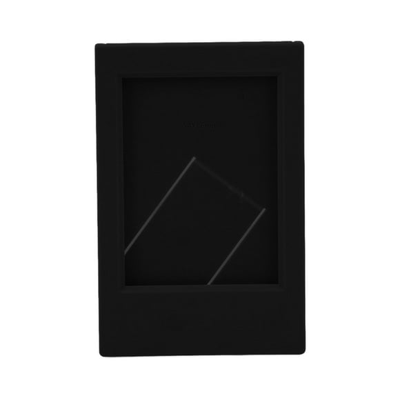 Photo Frame Plastic Rectangle Desktop Classical Stand Picture Frame for Fujifilm for Instax Mini 3in Photos Dark