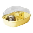 thumbnail image 4 of Jaula para Hámster Perfecl Hábitat Transparente con Ventilación para Animales Pequeños Amarillo, 4 of 8