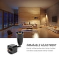 thumbnail image 3 of E27 Track Light Ropa Zapatos Rail COB LED Foco Techo (Negro), 3 of 9