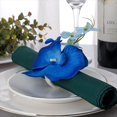 thumbnail image 2 of 6 Uds. Anillos para Servilletas con Forma Flor Orquídea Hechos A Mano, Soportes Flores Azules, Hebillas para Servilletas Artesanales, Anillos para Decoración Mesa Boda, 2 of 5