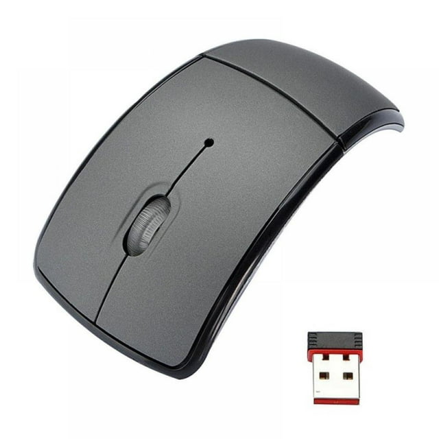 MesaSe 2.4G Wireless Foldable Mouse Usb 2.0 Computer Foldable Mouse Foldable Mini Travel Mouse Easy To Carry For Laptop Desktop Computer