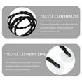 thumbnail image 6 of NICEXMAS 2Pcs Retractable Clothesline Travel Clothes Line Indoor Outdoor Portable with Triple Weave, 6 of 7