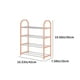 thumbnail image 3 of Zapatero Trapezoidal Sencillo Para Uso Doméstico Puerta De Entrada Residencia Almacenamiento En Residencia Armario Para Zapatos Balcón Estantería De Cuatro Pisos Supergrande Y Ahorra Espacio, 3 of 6