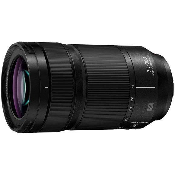 Panasonic LUMIX S Series Camera Lens, 70-300mm F4.5-5.6 Macro O.I.S. L Mount Interchangeable Lens for Mirrorless Full Frame Digital Cameras
