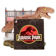 Penn-Plax Jurassic Park Aquarium Decoration – Brown T-Rex Escaping from Paddock – Small Resin