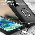 thumbnail image 6 of SaniMore for Samsung Galaxy S20 FE Case with Hidden Bracket Rugged Heavy Duty Protective [Hard PC Back + Silicone Bumper] Shokcproof Anti-drop Tri-layer Hybird Shell For Galaxy S20 FE, Black, 6 of 7