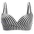 thumbnail image 4 of Clearance! Yajing Plus Size Tankini Full Cup Plus Size Swimsuit Women Underwire Bikini Top Swim Top Bra Padded Swimsuit Tops 2025 Bathing Suit Tops M Black, 4 of 4