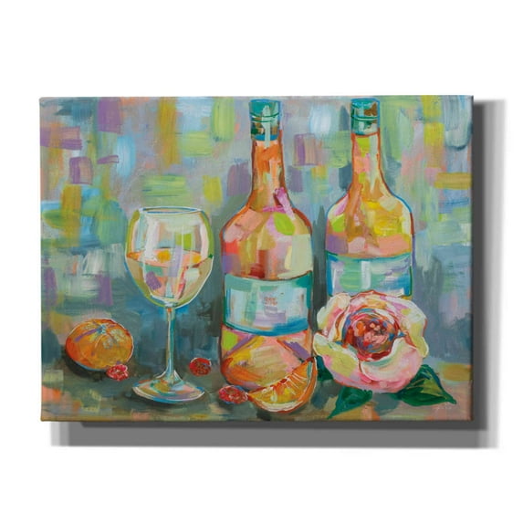 Epic Graffiti 'Blush' by Jeanette Vertentes, Canvas Wall Art, 16"x12"