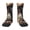 1 Black, variant on Western Cowboy Snake Ram Skull Pattern Children's Socks, Socks Gifts ,kids Crew Soft Cotton Socks , Moisture-Wicking, Durable, Ideal for Daily Wear & Sports