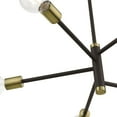 thumbnail image 6 of 45865-07 Livex Lighting Bannister - 5 Light Chandelier In Modern Style-15.5 Inches Tall and 24 Inches Wide     -Traditional Installation, 6 of 15