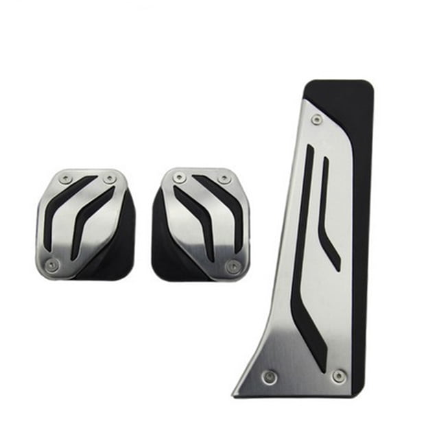 Pedal de acelerador de freno de coche, pedales de freno automático de aluminio, repuesto de accesorio de modificación de pieza para serie 1 3 5 Herramientas de reparación de automóviles Manual Riwesomey VI017545-01
