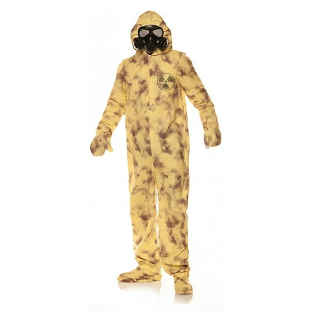 Men's Containment Unit Yellow Hazmat Suit Costume