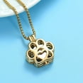 thumbnail image 3 of Pet Cremation Jewelry For Ashes For Dog/Cat Paw Stainless Steel Memorial Locket Urn Necklace Inside Mini Case Keepsake Cremation Jewelry Women Men, 3 of 6