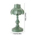 thumbnail image 3 of USB Rechargeable Table Lamp | Vintage European & American Style LED Night Light | Mini Bedside Lamp for Dormitory & Bedroom | Green ABS Material | 23x9x9cm, 3 of 6